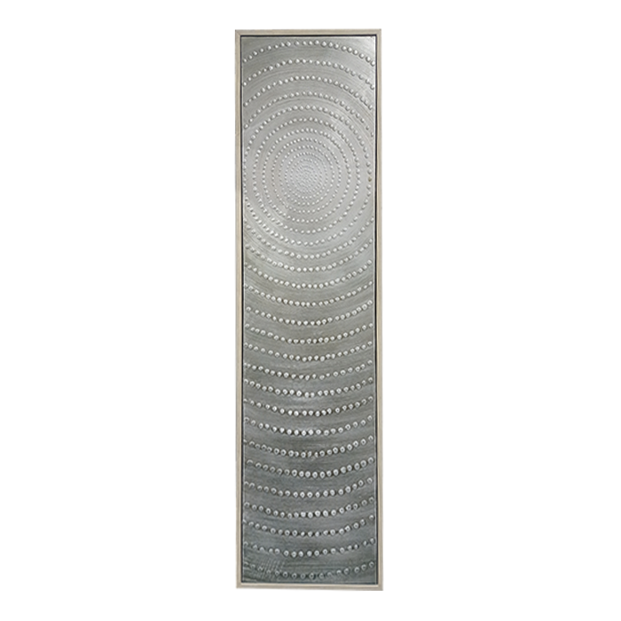 Cuadro Textura Plata