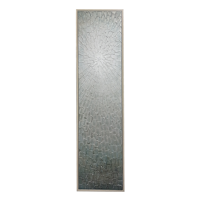 Cuadro Textura Plata