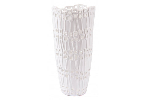 Cal Tall Vase White