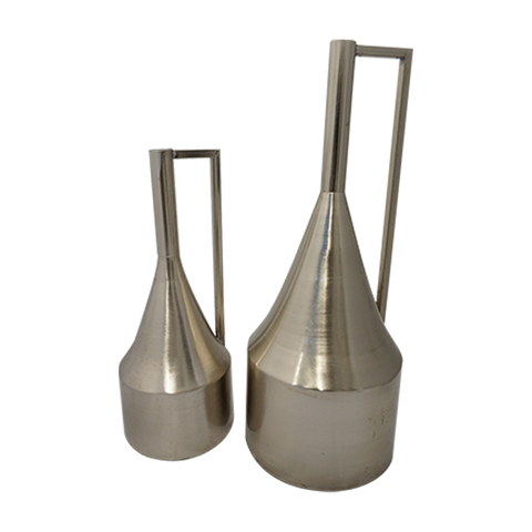 Jarras color plata set de 2