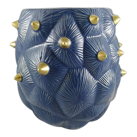 BLUE CACTUS VASE MD