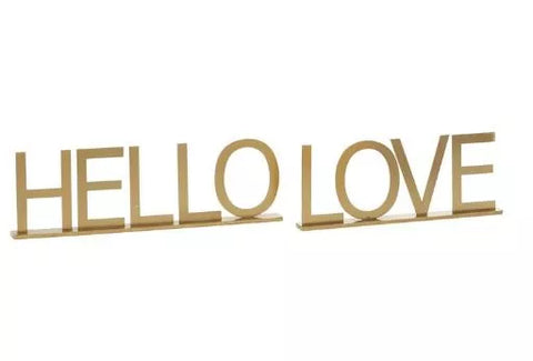 Letreros Hello Love